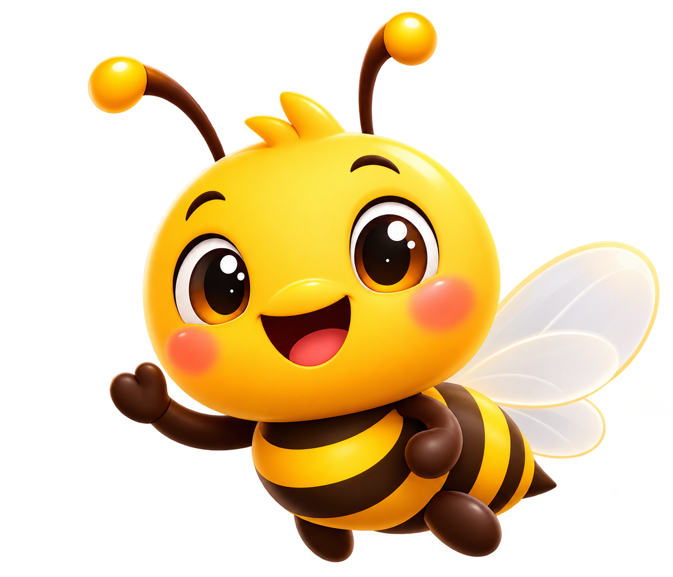 BloomyBee bee mascot
